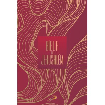 Bíblia De Jerusalém - Média /olhagem Dourada