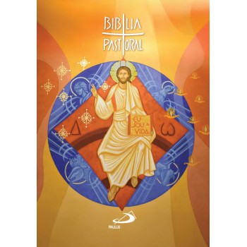 Bíblia Pastoral - Bolso - Capa Cristal - Cristo Bíblia Pastoral - Bolso - Capa Cristal - Cristo
