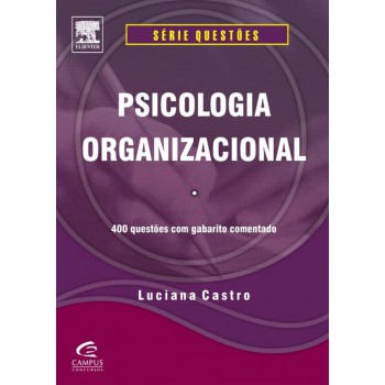 Psicologia Organizacional - Questões