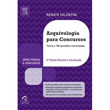 Arquivologia Para Concursos - 4ª Edição