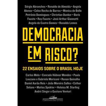 Democracia Em Risco?: 22 Ensaios Sobre O Brasil Hoje