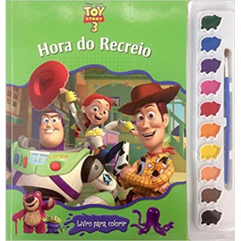 DISNEY AQUARELA - TOY STORY 3 (HORA DO RECREIO)