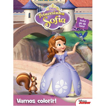 Disney - Vamos colorir - Sofia