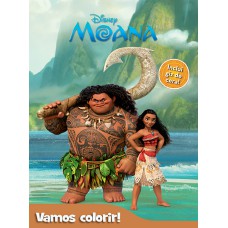 Disney - Vamos Colorir - Moana