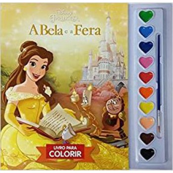 DISNEY - AQUARELA - A BELA E A FERA - NV