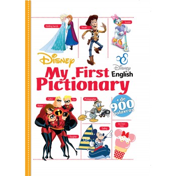 Disney - My First Pictionary - (capa Almofadada)