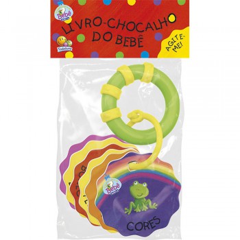 Livro-chocalho Do Bebê: Cores