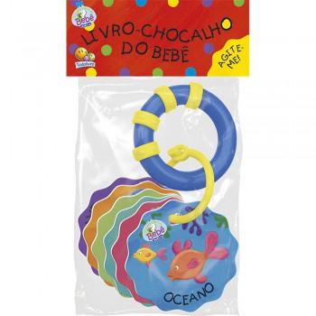 Livro-chocalho Do Bebê: Oceano