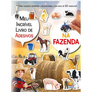 Meu Incrível Livro De Adesivos: Na Fazenda