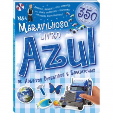 Meu Maravilhoso Livro Azul De Adesivos