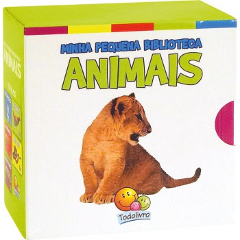 Minha Pequena Biblioteca: Animais-kit C/05 Und Minha Pequena Biblioteca: Animais-kit C/05 Und