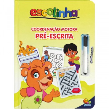 Escreva E Apague:coord Motora-pré-escrita (escolinha Todoliv