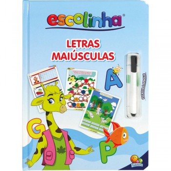 Escreva E Apague: Letras Maiúsculas (escolinha Todolivro)