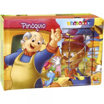 Cubinhos Em Quebra-cabeças: Pinóquio