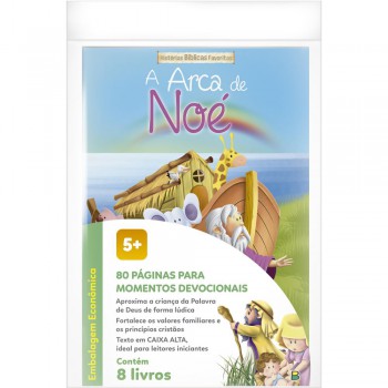 Hist-rias Bíblicas Favoritas-kit C/8 Und