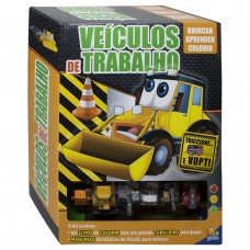 Brincar-aprender-colorir Ii: Veículos De Trabalho