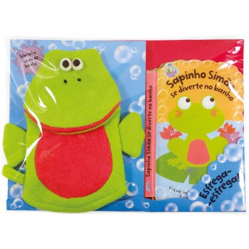 Sapinho Simão Se Diverte No Banho