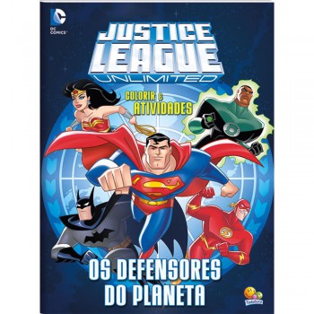 Colorir E Atividades - Justice: Defensores...