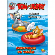 Colorir E Ativi. - Tom And Jerry: Av.de Verão