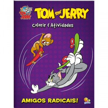 Colorir E Ativ.-tom And Jerry:amigos Radicais