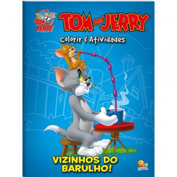 Colorir E Ativ.-tom And Jerry: Vizinhos Do...