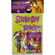 Pintando O Sete Com...scoob-doo - Kit C/03 Und.