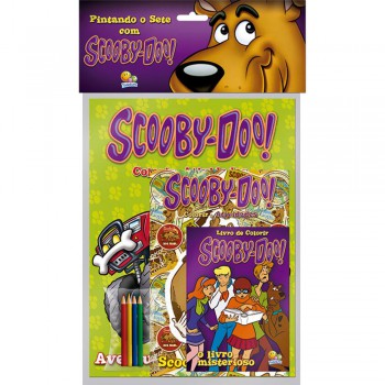 Pintando O Sete Com...scoob-doo - Kit C/03 Und.