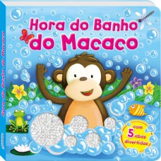 Abas E Aventuras! Hora Do Banho Do Macaco
