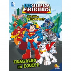 Colorir E Atividades-super Friends:trabalho