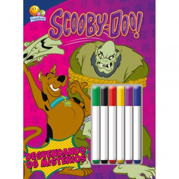 Colorir E Atividades C/canetinha: Scooby-doo