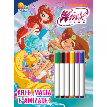 Colorir E Atividades C/canetinha: Winx Club