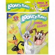 Vamos Colorir! Kit Livro+lápis De Cor: Looney