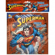 Vamos Colorir!kit Livro+lápis De Cor:superman