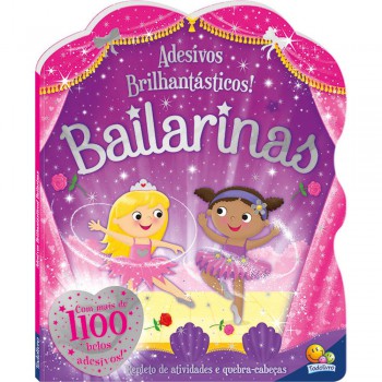Adesivos Brilhantásticos! Bailarinas Adesivos Brilhantásticos! Bailarinas