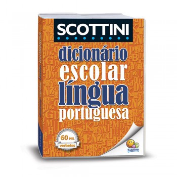 Scottini - Dicionário Língua Portuguesa - 60 Mil Verbetes (capa Plástica)