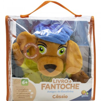 Livro + Antoche Amigos Da Escolinha: Cássio Descobre As Letras (escolinha Todolivro)