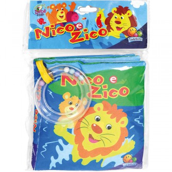 Que Ofura - Um Livro De Pano! Nico E Zico