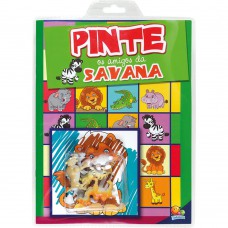 Vamos Pintar! Pinte Os Amigos Da Savana