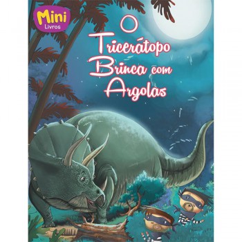 Mini - Dinossauros: Tricerátopo Brinca Com...