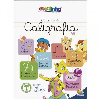 Escolinha Caderno De Caligraia