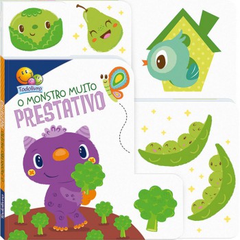 Monstrinhos Com Abas:monstro Muito Prestativo Monstrinhos Com Abas:monstro Muito Prestativo