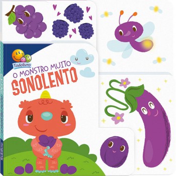 Monstrinhos Com Abas:monstro Muito Sonolento