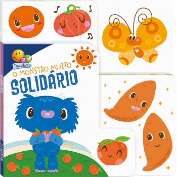 Monstrinhos Com Abas:monstro Muito Solidário