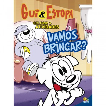 Colorir E Ativ.- Gui&estopa:vamos Brincar?