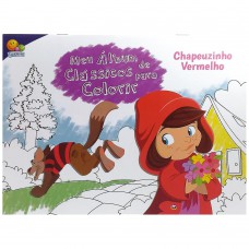 Meu álbum De Clássicos P/ Colorir:chapeuzinho