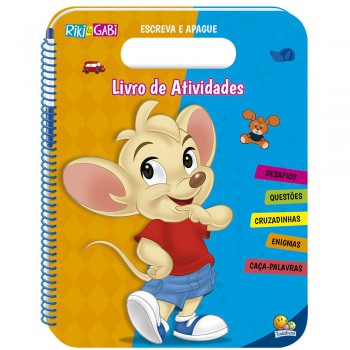Escreva E Apague - Livro De Atividade (riki & Gabi)