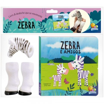 Aventuras Com Dedoches: Zebra E Amigos