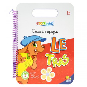 Escreva E Apague: Letras (escolinha Todolivro)