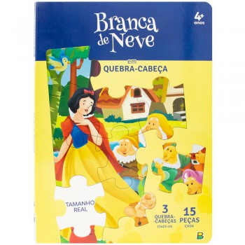 Clássicos Em Quebra-cabeças: Branca De Neve