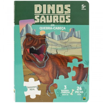 Dinossauros Em Quebra-cabeça Dinossauros Em Quebra-cabeça